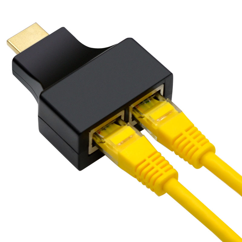 Kettz HEX-K1230 1080p HDMI na 2 x Rj45 extender 30m 10