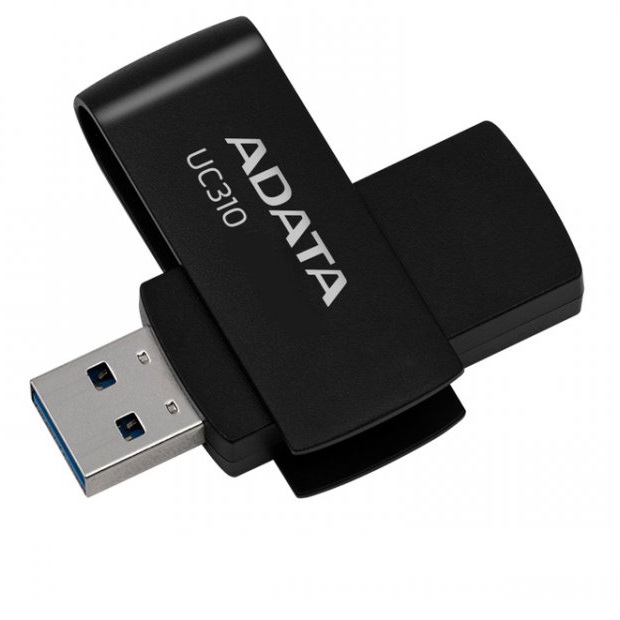 AData USB Flash 64GB UC310-64G-RBK 179381 adata 64gb 3 2 crni uc310 64g rbk 2