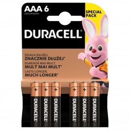DURACELL BASIC LR03 1/6 1.5V alkalna baterija 22723 duracell basic lr03 1 6 1 5v alkalna baterija