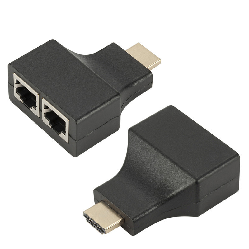Kettz HEX-K1230 1080p HDMI na 2 x Rj45 extender 30m 3