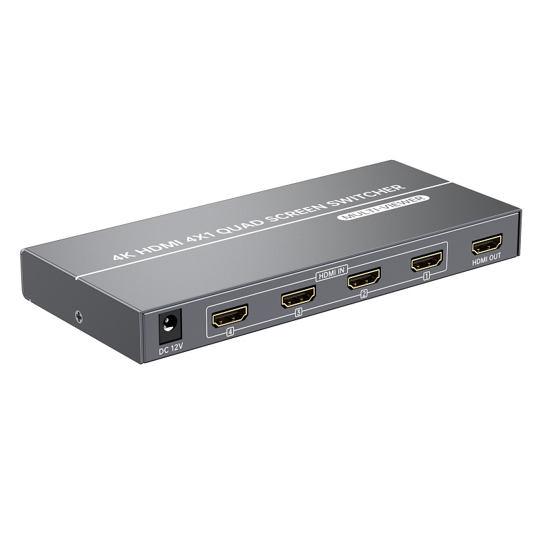 Kettz MQ-K430 HDMI 4x1 Quad Multi-viewer 4K 30Hz – prikaz 4 izvora na jednom ekranu 4