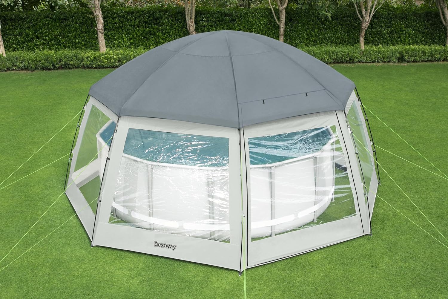 Bestway zaštitna kupola za bazen 600 x 295cm 9153tTWH3EL