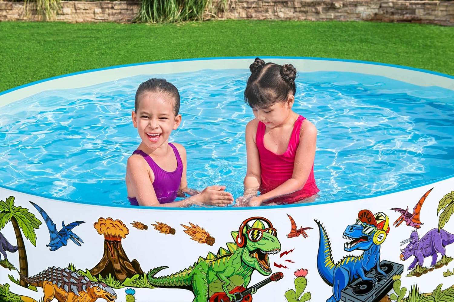 Bestway Dinosaur Fill'N Fun bazen za decu 244 x 46cm 91GLS8HLNiL
