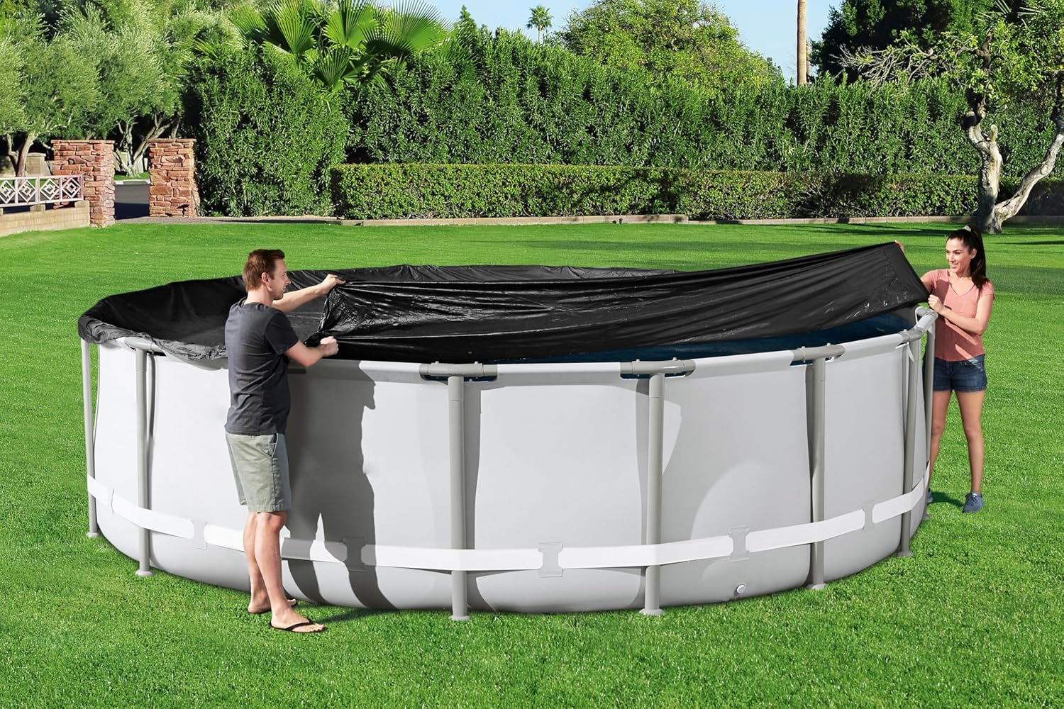 Bestway prekrivač za okrugli bazen 488cm 91NXg9429iL