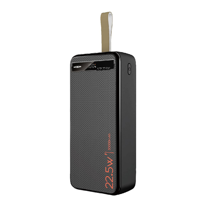 Power bank Moxom MX-PB156 Fast charging 30000mAh SCP22.5W+PD20W crni BAT9382_01_800