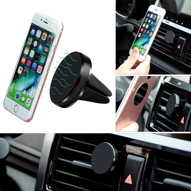 Držač za mobilni telefon VCH4 magnetni – crni (ventilacija) D434_03_800