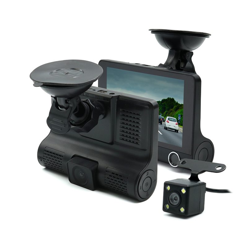 Auto kamera T655 Triple Camera – crna K177_01_800