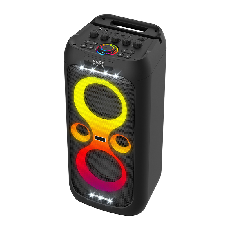 Bluetooth zvučnik BKK K6501C sa dva mikrofona – crni ZV1115_01_800