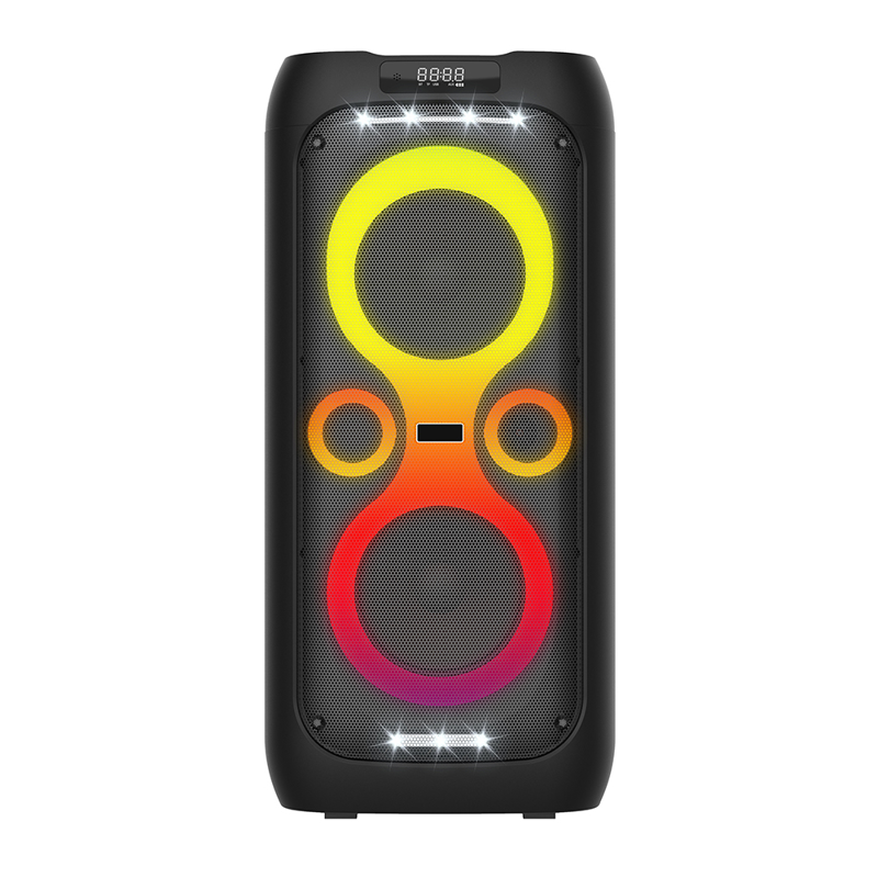 Bluetooth zvučnik BKK K6501C sa dva mikrofona – crni ZV1115_02_800