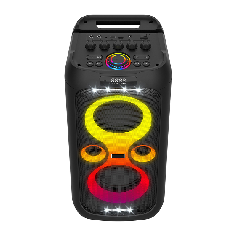 Bluetooth zvučnik BKK K6501C sa dva mikrofona – crni ZV1115_03_800