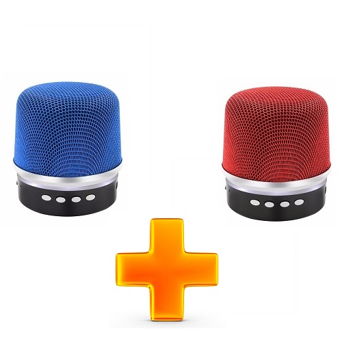 Bluetooth zvučnik Kettz BTK-790 v4.2 crveni + plavi Zvu