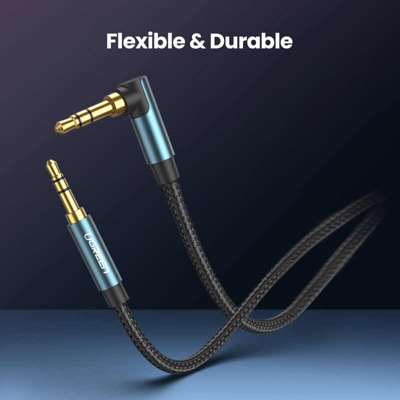 Aux kabl 3.5mm metlani 1.5m Gold Ugreen AV112 aux kabl 3 5mm metlani 1 5m gold ugreen av112 2908_3.jpg