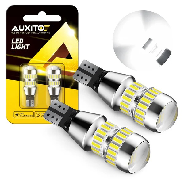 auxito 2600lm 1156 led bulbs ba15s p21w 7506 led light bulbs for backup reverse light bulb tail light 6000k white 13291284955229_x600