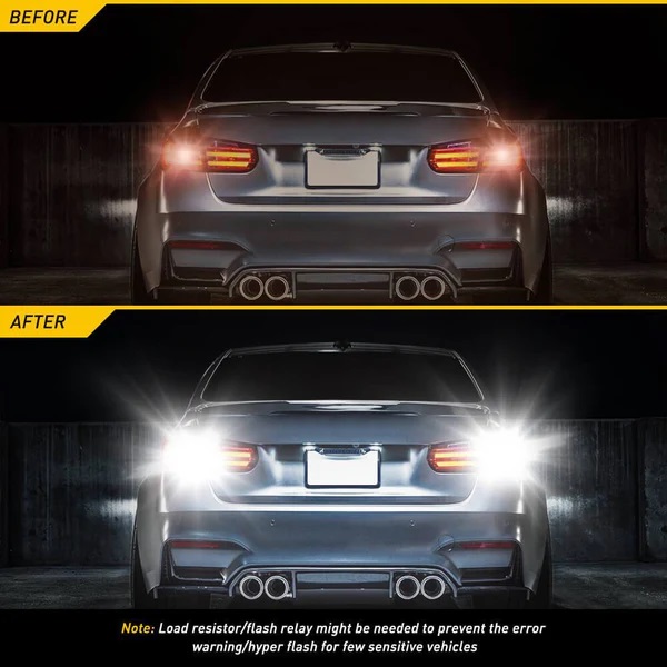 AUXITO LED sijalice 1156 BA15S P21W 7506 6000K 1156-54H-DD-W2 auxito 2600lm 1156 led bulbs ba15s p21w 7506 led light bulbs for backup reverse light bulb tail light 6000k white 31629891731608_x600