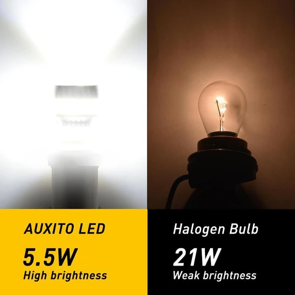 AUXITO LED sijalice 1156 BA15S P21W 7506 6000K 1156-54H-DD-W2 auxito 2600lm 1156 led bulbs ba15s p21w 7506 led light bulbs for backup reverse light bulb tail light 6000k white 31731893108888_x600
