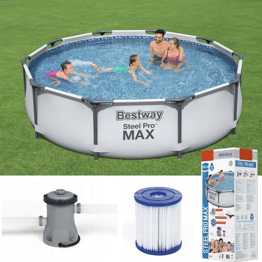 Bestway Steel PRO Max 305x76cm + Filter bestway steel pro max 305x76cm filter 4629_1.jpg