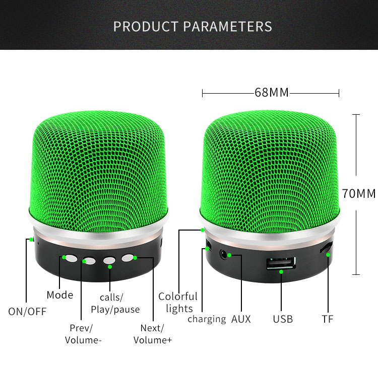 Bluetooth zvučnik Kettz BTK-790 V4.2 zeleni bluetooth zvucnik kettz btk 790 v4 2 zeleni 76_0.jpg