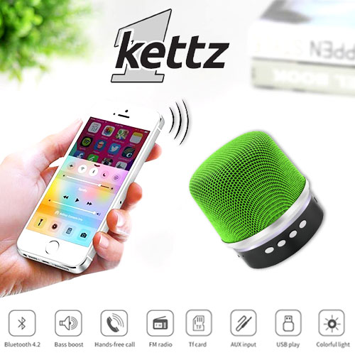 Bluetooth zvučnik Kettz BTK-790 V4.2 zeleni bluetooth zvucnik kettz btk 790 v4 2 zeleni 76_1.jpg