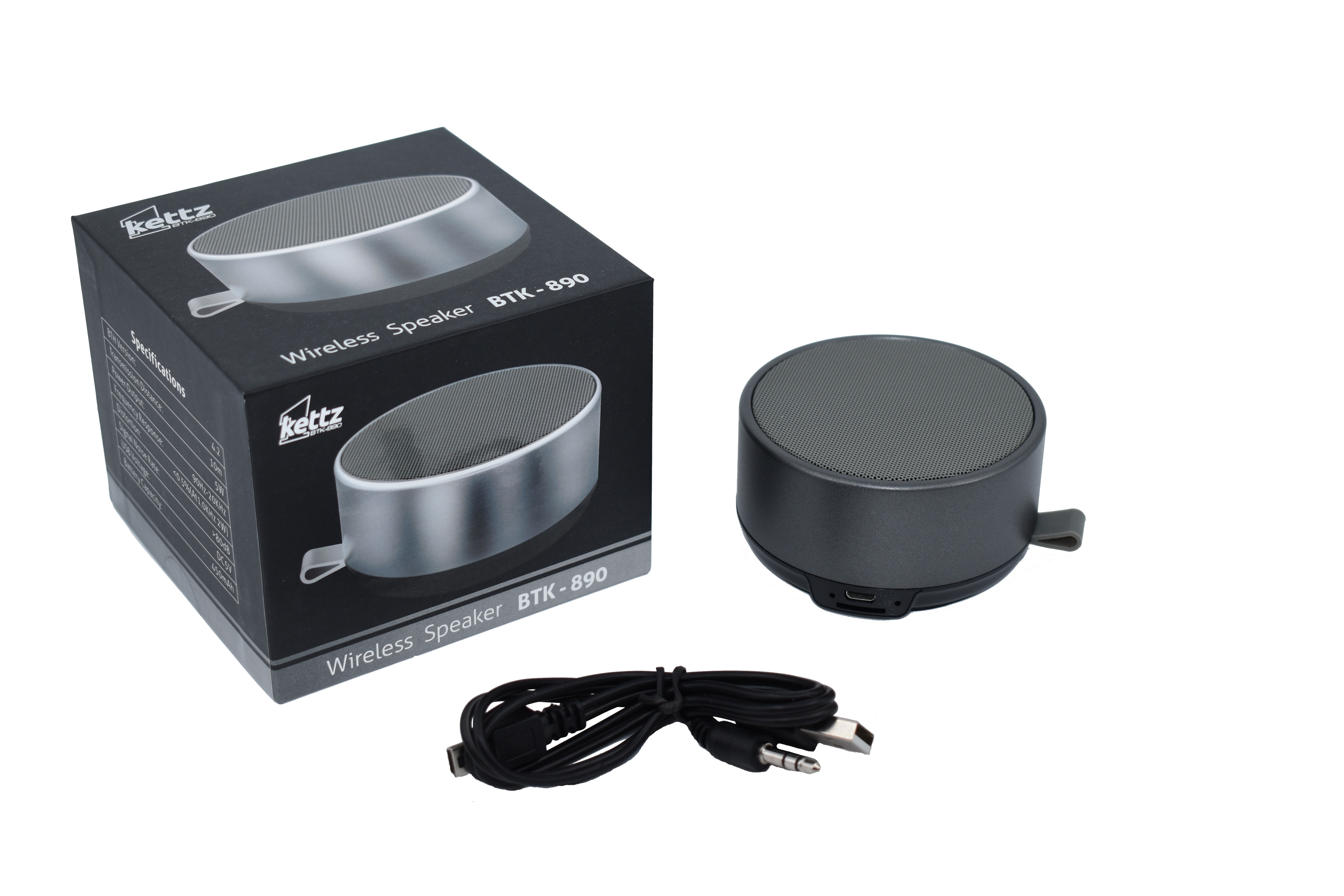Bluetooth zvučnik Kettz BTK-890 V4.2 sivi bluetooth zvucnik kettz btk 890 v4 2 sivi 75_1.jpg