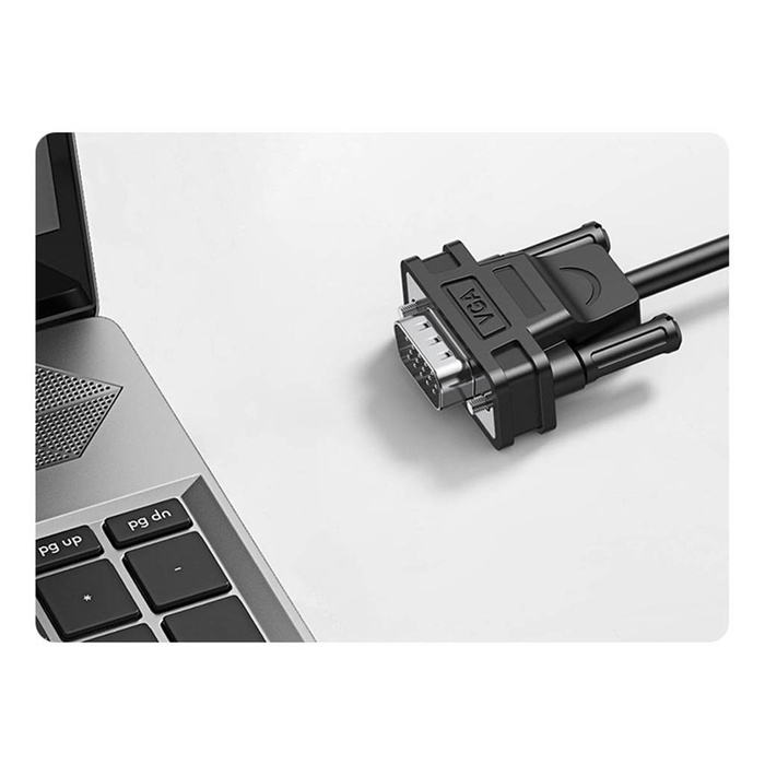 UGREEN CM513 Konveter VGA na HDMI + Audio Port 1080P/60Hz eng_pm_Ugreen cable adapter cable VGA male HDMI female 0 15m black CM513 138631_3
