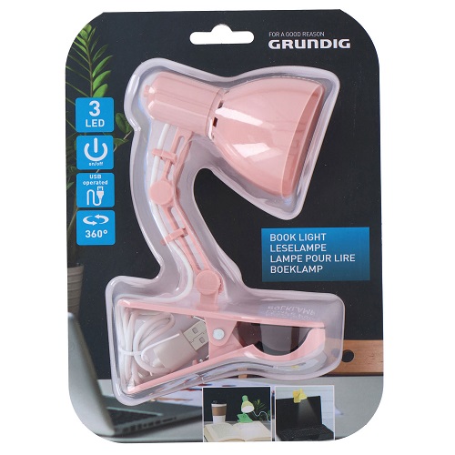 Grundig Lampa za Knjigu 3LED Pink grundig lampa za knjigu 3led pink 3664_.jpg