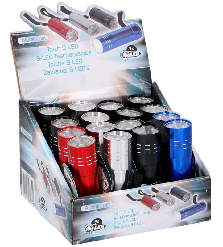 Grundig Set Baterijskih Lampi 9LED Blue grundig set baterijskih lampi 9led blue 3660_1.jpg