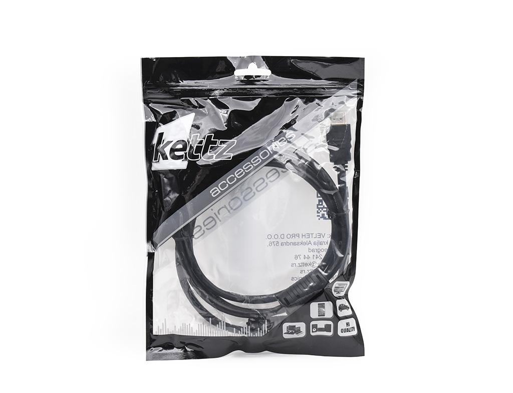 HDMI na HDMI kabl V2.0 1.5m Kettz HV2-015 hdmi na hdmi kabl v2 0 1 5m kettz hv2 015 2540_1.jpg