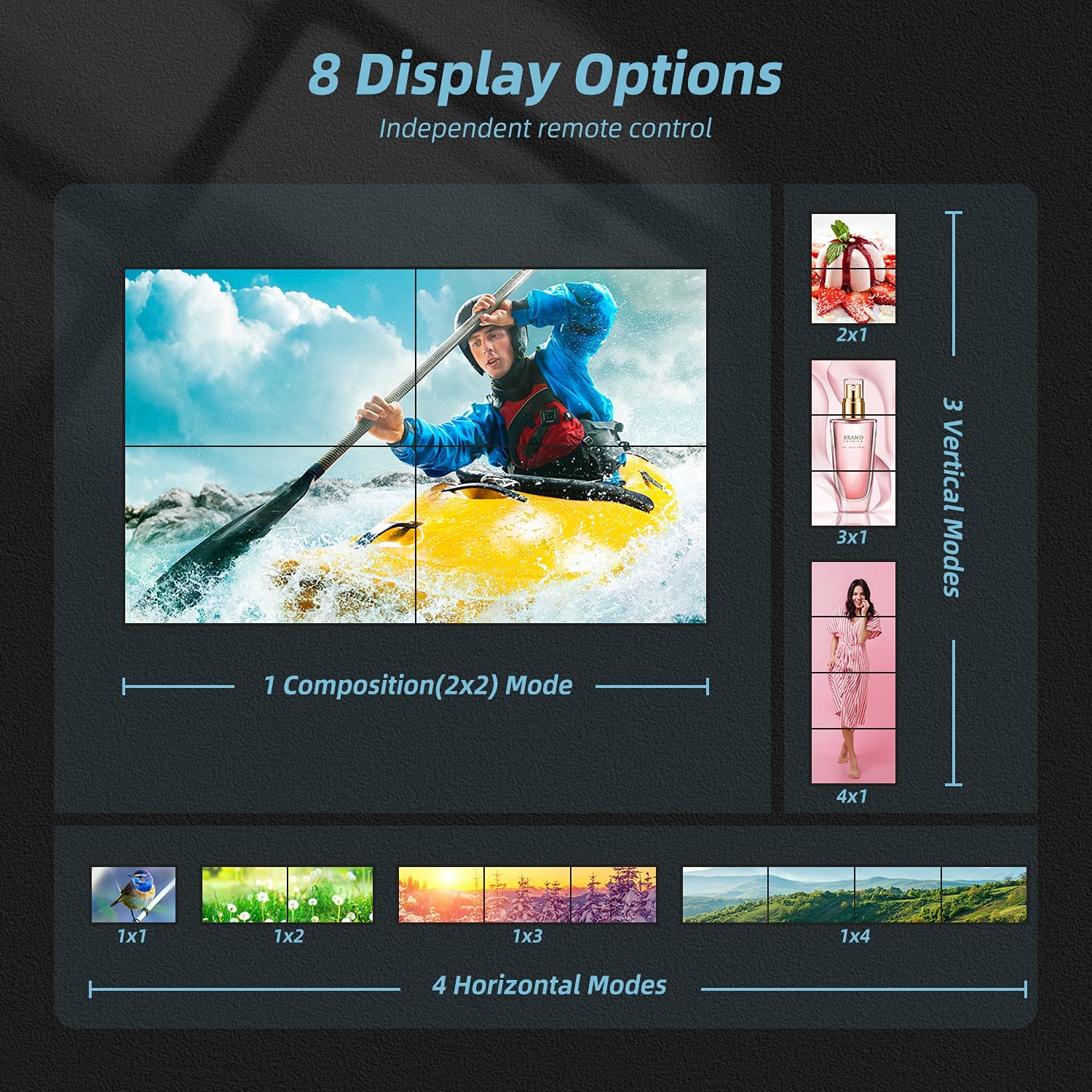HDMI Video Wall Controler Display 2x2 VW-2 hdmi video wall controler display 2x2 vw 2 2865_2.jpg