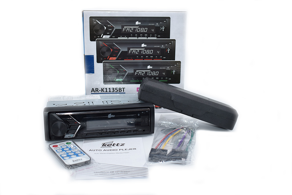 Kettz BT auto radio AR-K1135BT USB/SD 4x40W kettz bt auto radio ar k1135bt usb sd 4x40w 2183_7.jpg