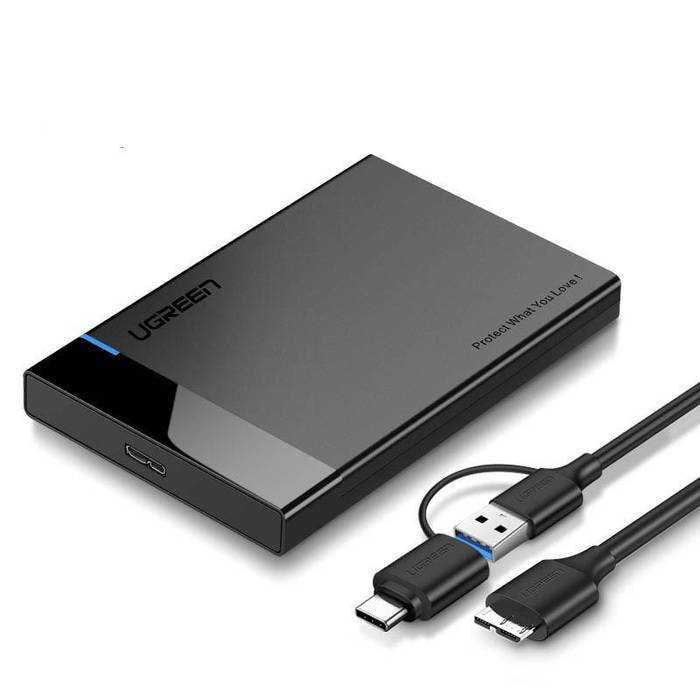 Kućište za Hard disk 2.5" SATA US221 Ugreen kuciste za hard disk 2 5 34 sata us221 ugreen 2983_.jpg