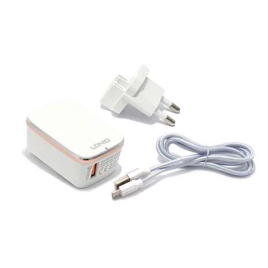 Kućni punjač LDNIO A1204Q USB 5V3A Type C bel kucni punjac ldnio a1204q usb 5v3a type c bel 2486_1.jpg