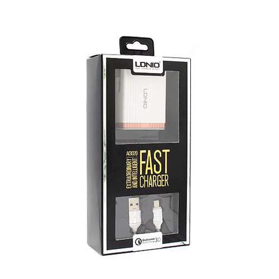 Kućni punjač LDNIO A1302Q 5V/3A Micro kucni punjac ldnio a1302q 5v 3a micro 2771_1.jpg