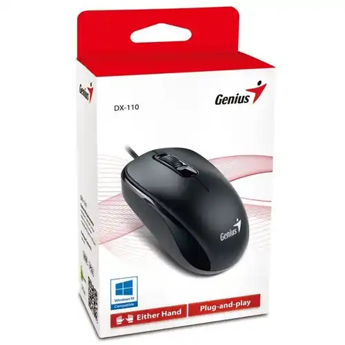 Miš Genius DX-110 USB 1000dpi, crni - optički mis genius dx 110 usb 1000dpi crni opticki 4316_1.jpg