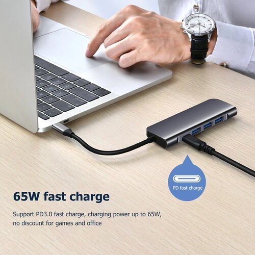 Multi-Port Type C hub 5u1 Usb C 4K Hdmi multi port type c hub 5u1 usb c 4k hdmi 2862_3.jpg