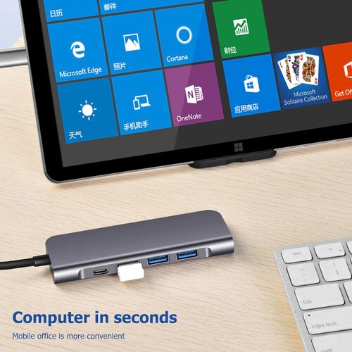 Multi-Port Type C hub 5u1 Usb C 4K Hdmi multi port type c hub 5u1 usb c 4k hdmi 2862_5.jpg
