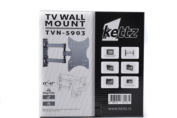 Nosač za TV zglobni Kettz TVN-5903 13"-43" nosac za tv zglobni 13 34 42 34 kettz tvn 5903 803_3.jpg
