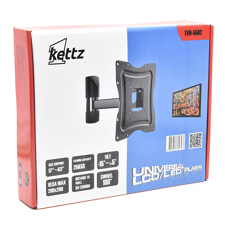 Nosač za TV zglobni Kettz TVN-5502 17"-43" nosac za tv zglobni kettz tvn 5502 17 34 43 34 3311_6.jpg
