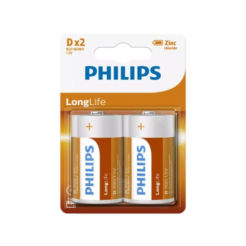 Philips Baterija Longlife R20/D 1.5V (1/2) philips baterija longlife r20 d 1 5v 1 2 3647_11.jpg
