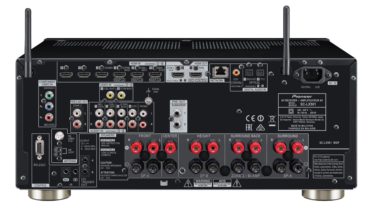 Pioneer risiver SC-LX501-B AV pioneer risiver sc lx501 b av 747_1.jpg