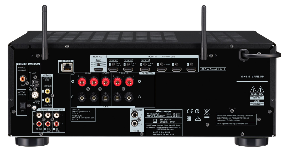 Pioneer risiver wi fi VSX-831-B AV pioneer risiver wi fi vsx 831 b av 744_1.jpg