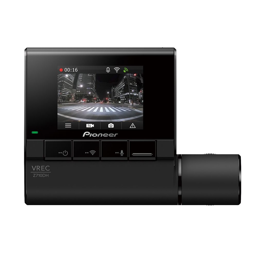pioneer vrec z710sh dash kamera ekran nocno snimanje
