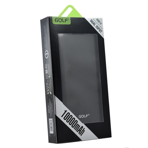 Power bank 10000mAh GOLF EDGE10 crni Velteh DOO