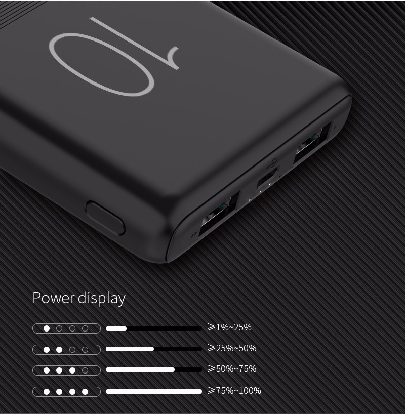 Power bank 10000mAh GOLF G80 2USB crni power bank 10000mah golf g80 2usb crni 2428_4.jpg