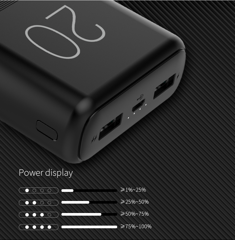 Power bank 20000mAh GOLF G81 crni power bank 20000mah golf g81 crni 2430_1.jpg