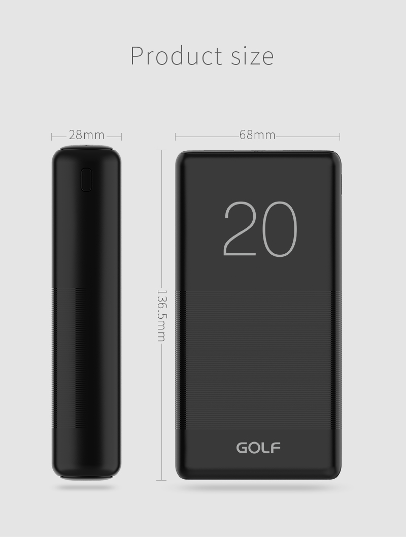 Power bank 20000mAh GOLF G81 crni power bank 20000mah golf g81 crni 2430_2.jpg