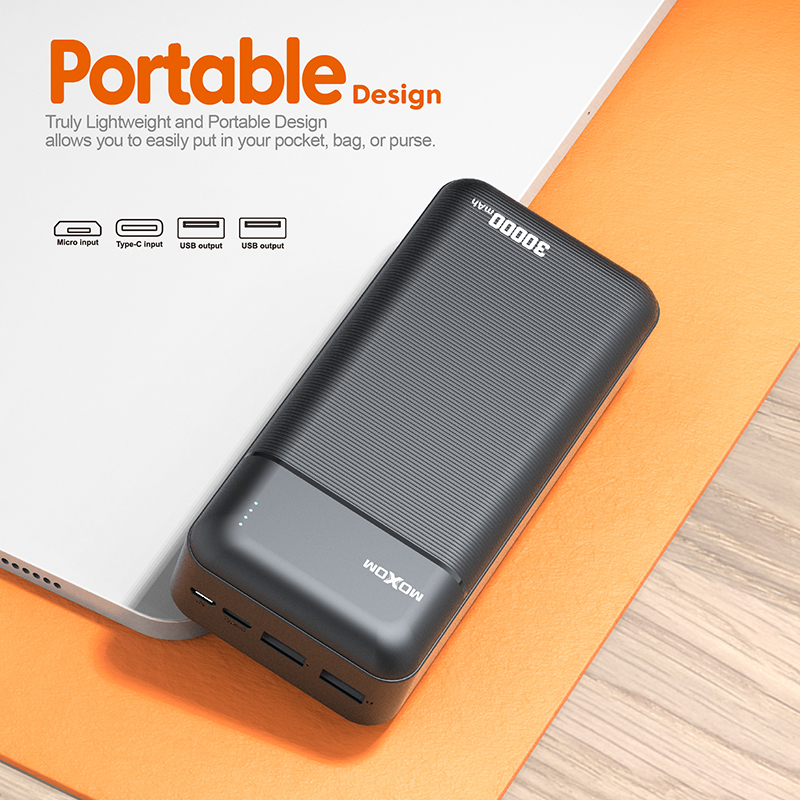 Power bank Moxom MX-PB55 30000mAh 2,4A power bank moxom mx pb55 30000mah 2 4a 4333_2.jpg