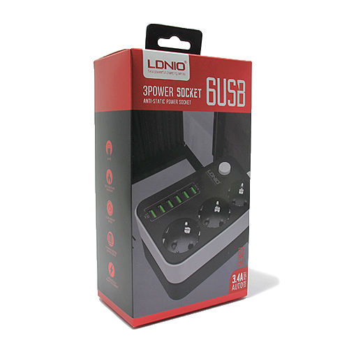 Produžni kabl + 6 x USB LDNIO SE3631 1.6m produzni kabl 6 x usb ldnio se3631 1 6m 457_1.jpg