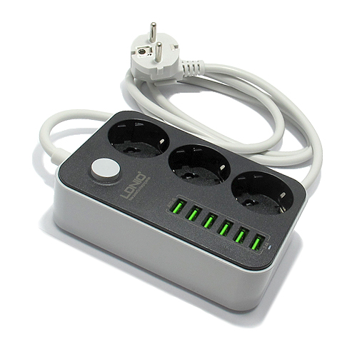 Produžni kabl + 6 x USB LDNIO SE3631 1.6m produzni kabl 6 x usb ldnio se3631 1 6m 457_11.jpg