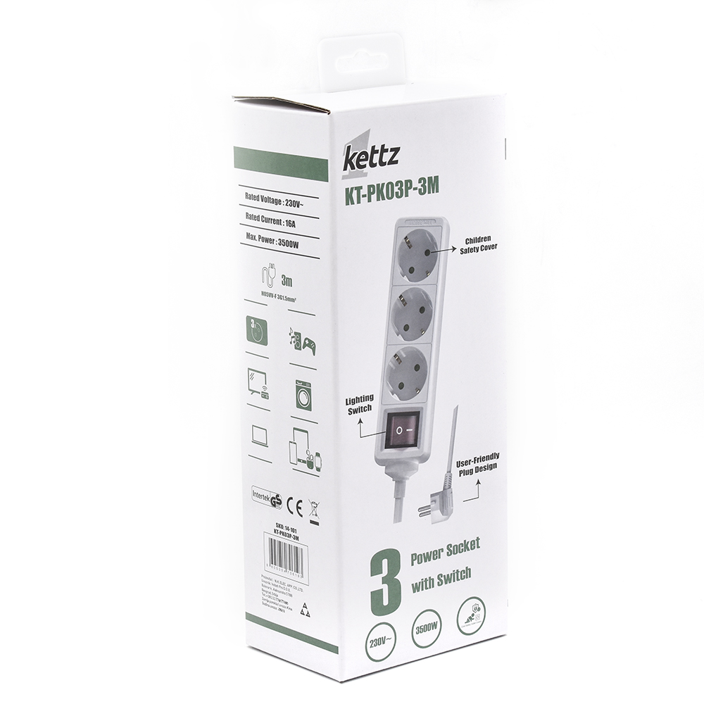 Produžni kabl KETTZ 1.5mm2 KT-PK03P-3M 3m produzni kabl kettz 1 5mm2 kt pk03p 3m 3m 3396_4.jpg