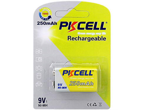 Punjiva baterija 9V PKCELL Ni-Mh 250mAh (1) punjiva baterija 9v pkcell ni mh 250mah 1 870_11.jpg